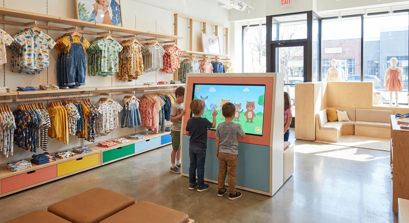 Kids clothing virtual try-on